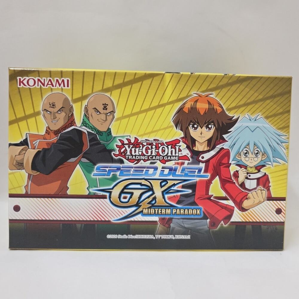 Yu-Gi-Oh Speed Duel GX Midterm Paradox Mini Box Konami TCG 2020